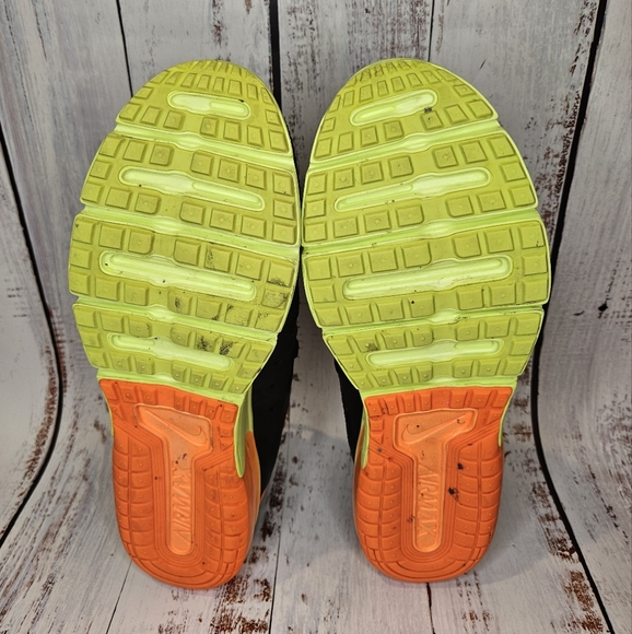 Nike Air Max Sequent 3 / Mens Size 10.5 / Black, Yellow, & Orange - Picture 10 of 11